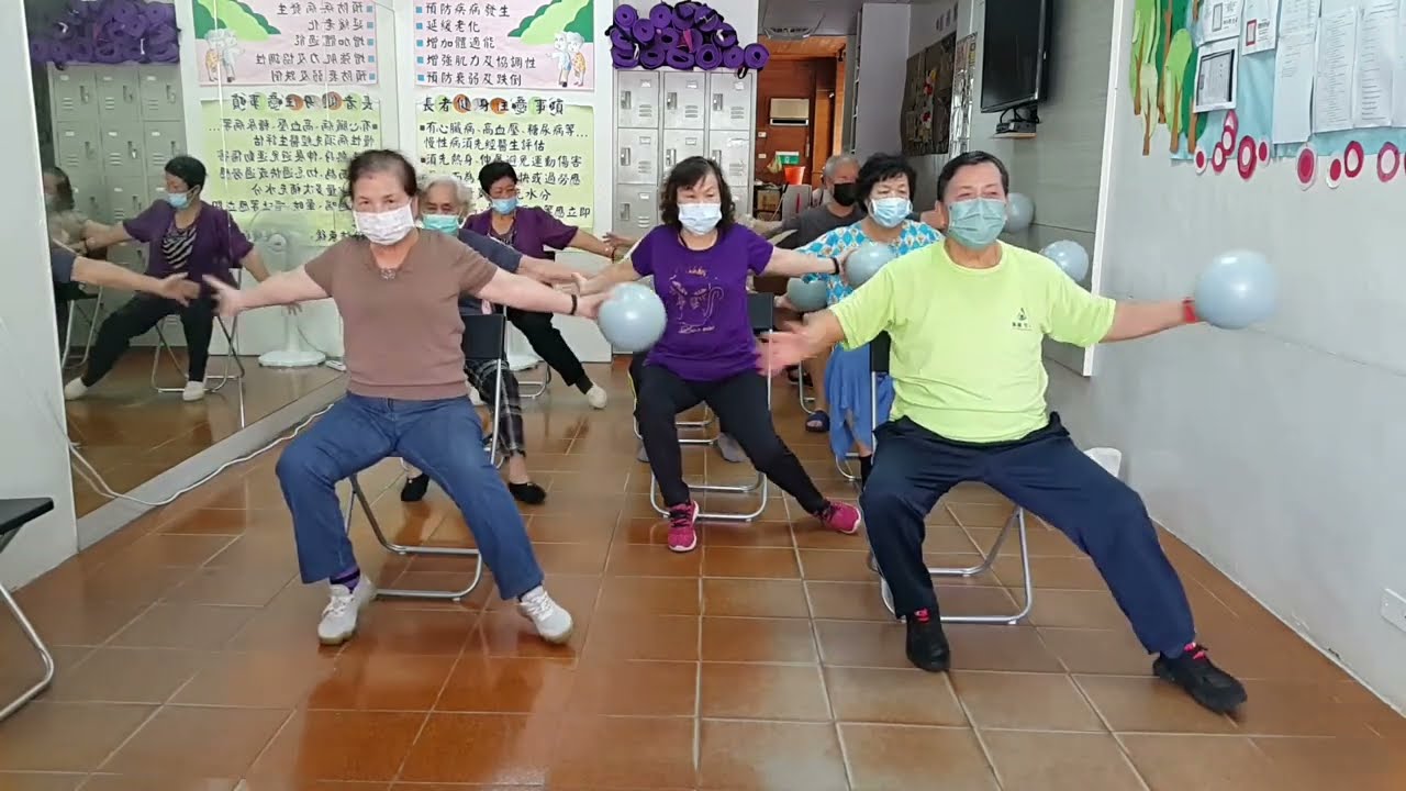 672好好愛我-銀髮族彈力球運動（指導老師：黃鈺媄）