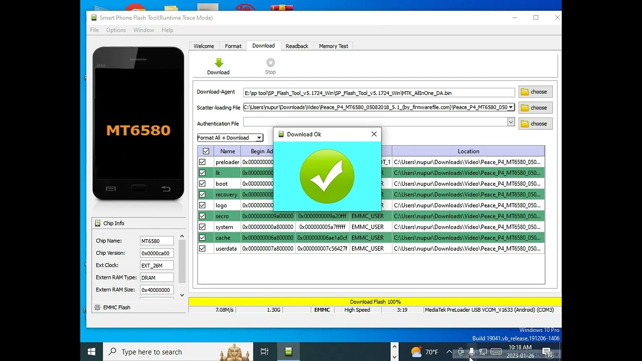 peace p4 gx flash file 100% tested sp flash tool mobile flash 34