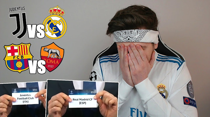 Real Madrid fans react to the 2018 UEFA Champions League quarterfinal draw