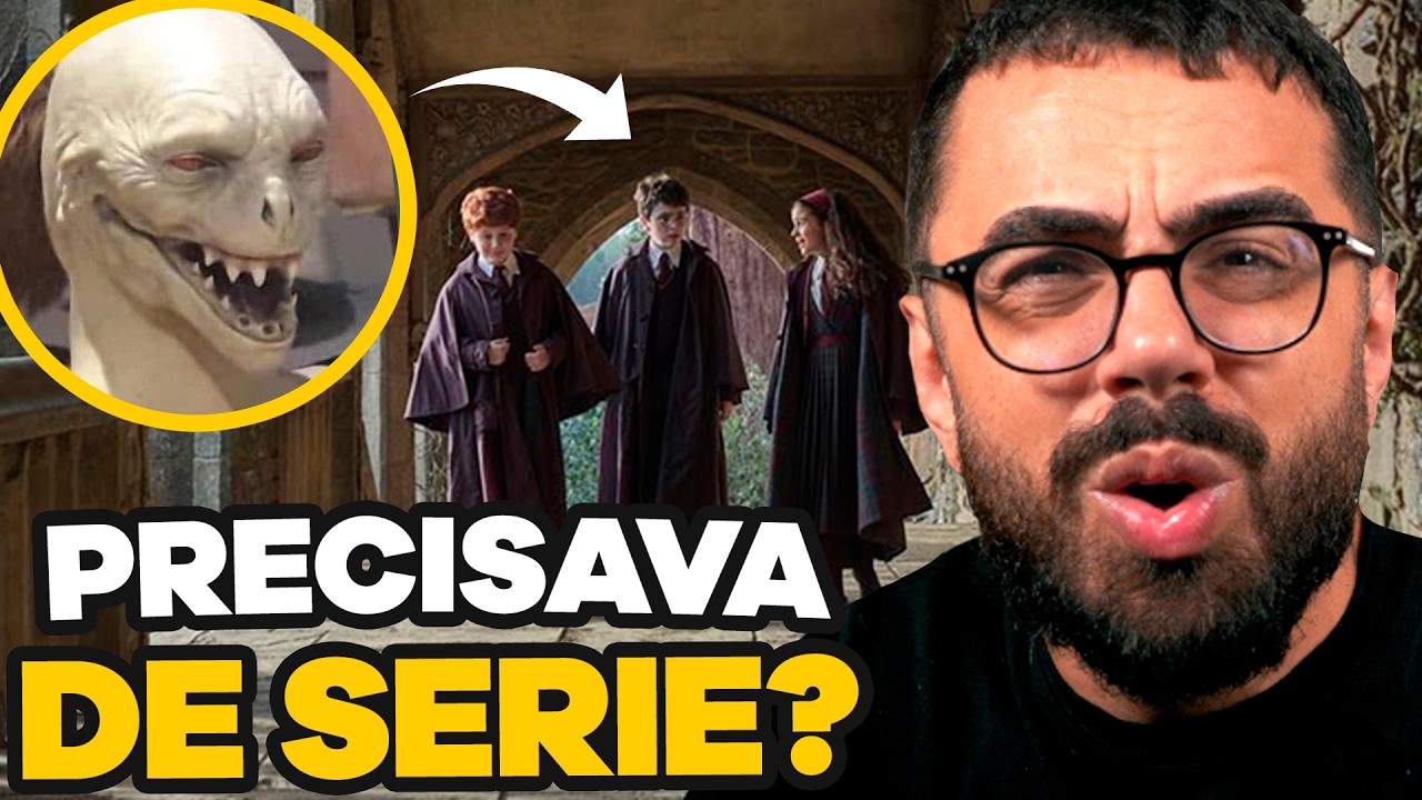 REACT: TRAILER da SÉRIE DE HARRY POTTER: precisava existir?