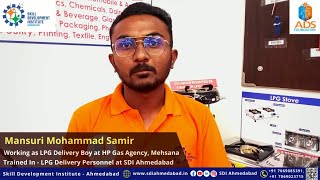 Samir Mohammad Mansuri Sharing His LPG Delivery Personnel Training Experience || SDI Ahmedabad screenshot 4