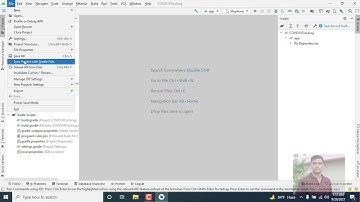 How to get SHA -1 key in android studio in 2021 |  SHA key in android studio 4.2  bangla tutorial.