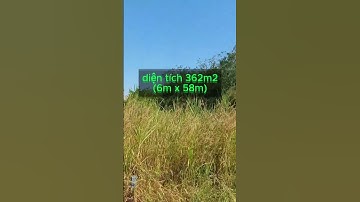 Đất xã An Nhơn Tây, dt 362m2, full thổ, chỉ 1 tỷ 600 #datventhanhphohochiminh#datcuchi#datgiare