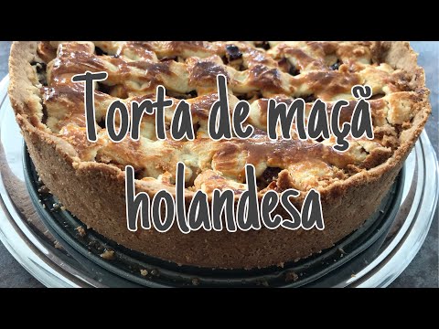 Vídeo: Como Fazer Torta De Maçã Holandesa