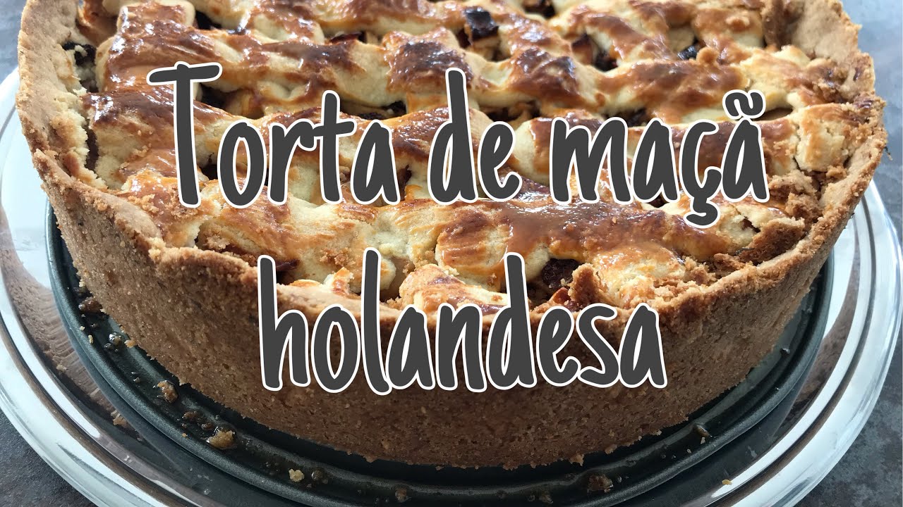 Sabores do Mundo // Torta de maçã holandesa