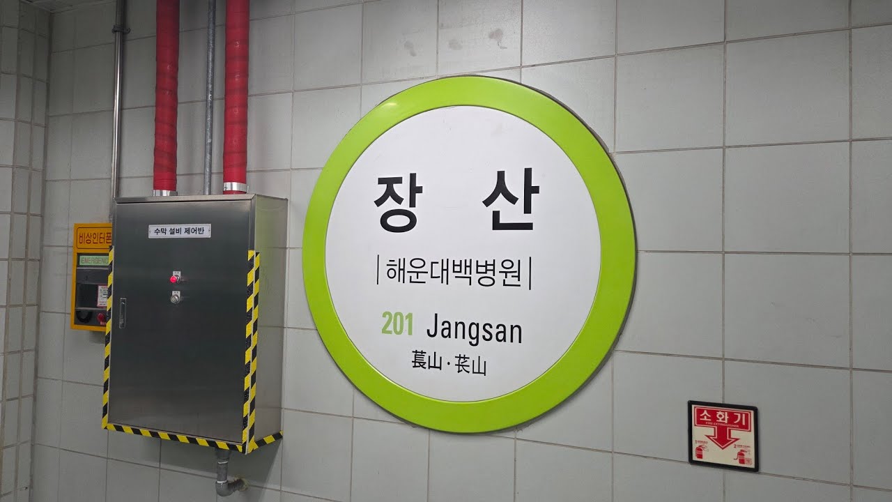 [4K60FPS] 부산지하철 2호선 알스톰GTO 양산 - 장산 전구간 주행영상 / 釜山地下鉄2号線 アルストムGTO 梁山-萇山 側面展望