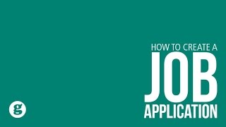 How to Create a Job Application screenshot 4