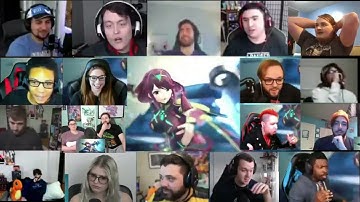 PYRA MYTHRA REVEAL FOR SUPER SMASH BROS ULTIMATE REACTION MASHUP 1