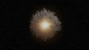 Blender 2.8 Eevee Space Explosion