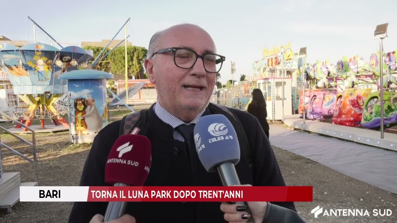 13 OTTOBRE 2025 - BARI, TORNA IL LUNA PARK DOPO TRENT'ANNI