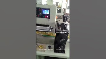 Debugging video of pillow type bag filling sealing packaging machine
