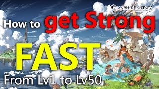 Granblue Fantasy How to Get Strong Fast From Lv1 to Lv50