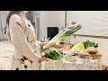 まとめ買いした野菜の保存｜1人暮らしの休日の料理｜Tips for keeping food fresh for long| Japanese Home Cooking Recipes| VLOG