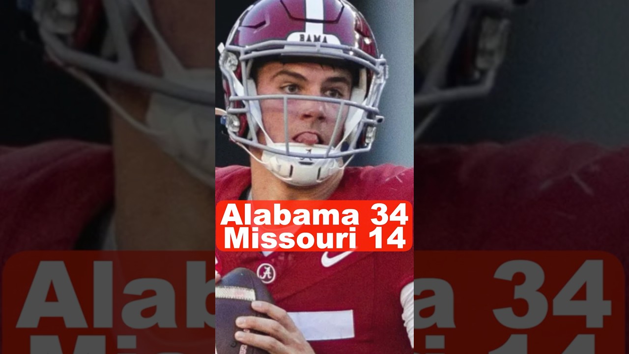 🔥 Алабама против Миссури – 34-14: вот почему прилив идёт! (ПРОГНОЗ СЧЁТА)