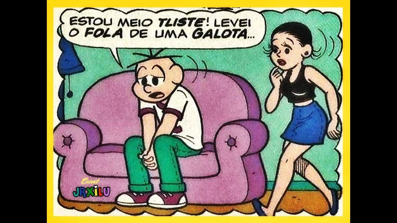 Cebolinha em Minha irmãzinha querida | Quadrinhos Turma da Mônica