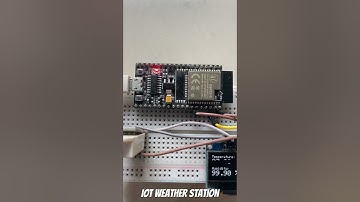IOT weather monitoring system #shortvideo #shorts #youtubeshorts #vlog #iot #iphone #electronic