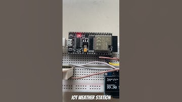 IOT weather monitoring system #shortvideo #shorts #youtubeshorts #vlog #iot #iphone #electronic