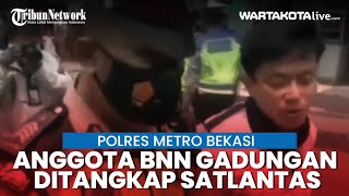 Anggota BNN Gadungan Ditangkap Satlantas Metro Bekasi