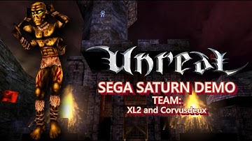 UNREAL SEGA SATURN DEMO - Gameplay and Comparison