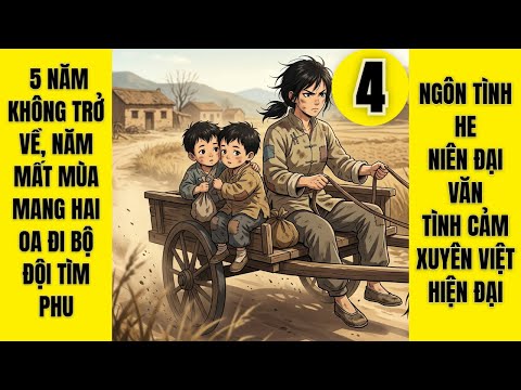 Tập 4: 5 Năm Không Trở Về, Năm Mất Mùa Mang Hai Oa Đi Bộ Đội Tìm Phu, Niên Đại Văn, Xuyên Việt