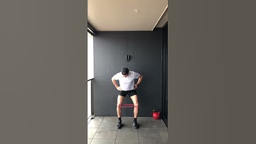 Standing Banded Hip External Rotation