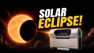 I Filmed the Solar Eclipse with the DWARF 3 Telescope! 🌒🔭