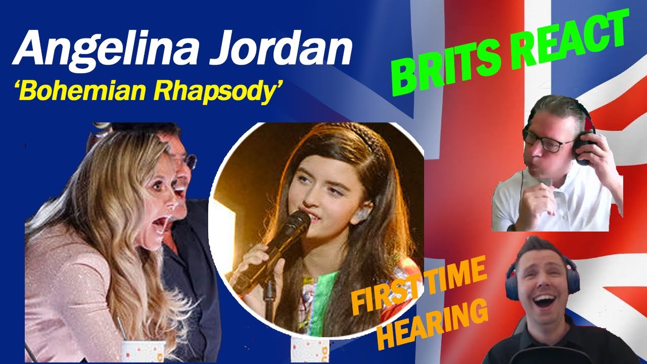 Angelina Jordan - Bohemian Rhapsody (BRITS REACT!!)