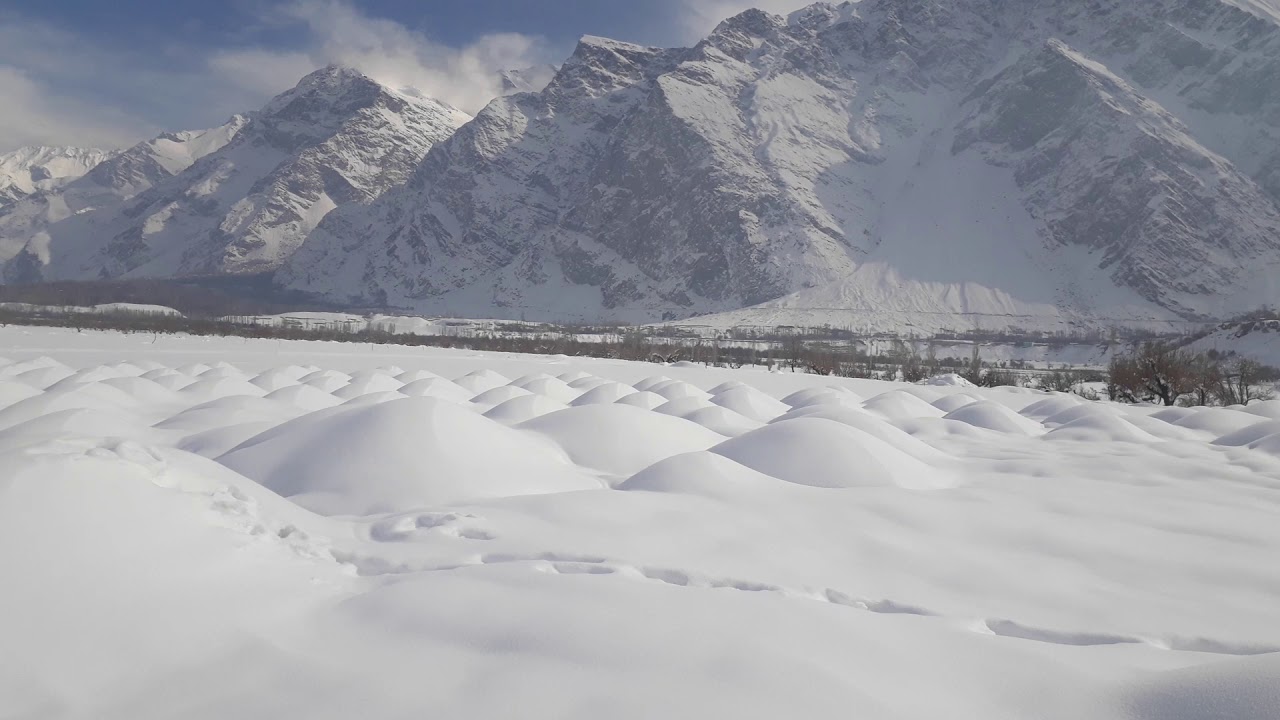 Skardu in winters YouTube