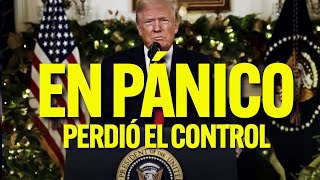 Trump came out to boast about his economic progress, but what he showed was a president in total ... screenshot 2