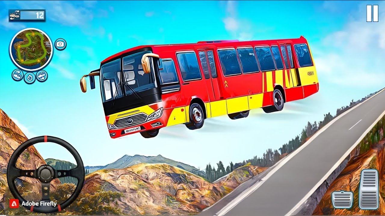 Impossible Bus Stunt Racing 2024 - Mega Ramp Driving Simulator 3D ...