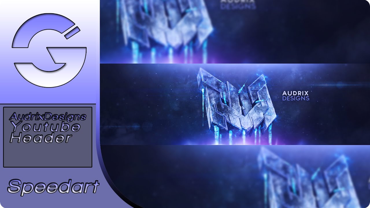 AudrixDesigns Youtube Banner | Speedart