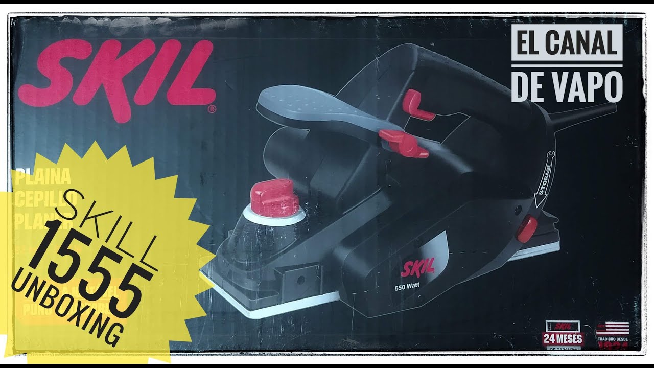 Unboxing CEPILLO ELECTRICO Skil 1555