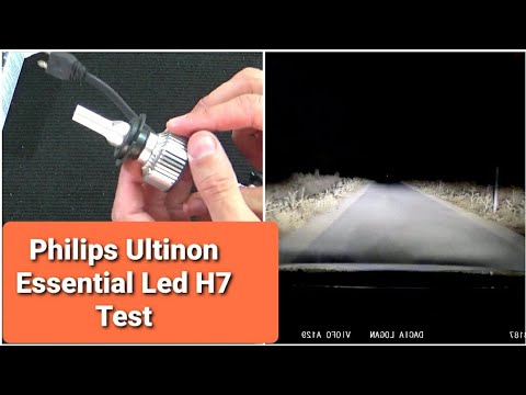 Ultinon Essential Led H7/20W Unboxing and Testing - YouTube