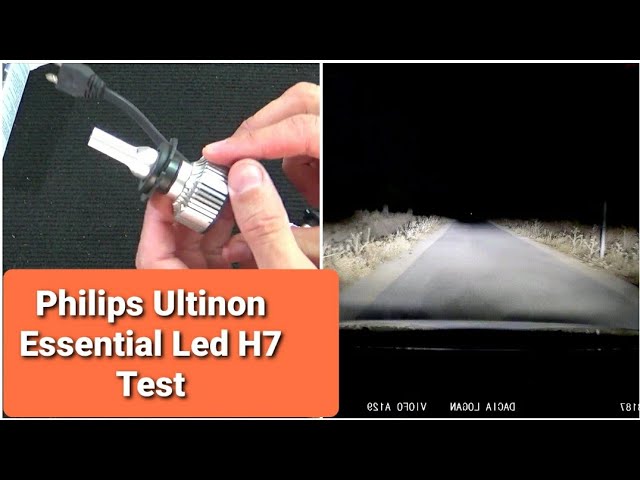 Phillips Ultinon Essential Led H7/20W Unboxing and Testing 