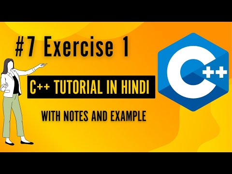 #7 Exercises 1 based on for loop | C++ Programming For Beginners In Hindi     [2023]