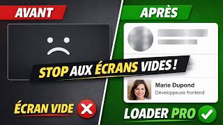 Skeleton Loader en HTML CSS JS (Effet Shimmer) – Tutoriel Complet Frontend