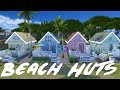 The Sims 4 | Beach Huts- Speed Build