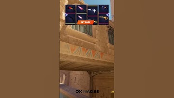 Smoke dispersion HE in connector on Anubis💥 #cs2 #csgo
