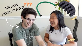 Boyfriend Guesses the Violin Product!