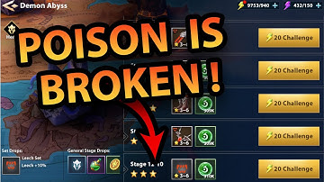 Infinite Magicraid : THIS IS TOO EASY !! POISON IS AMAZING !!