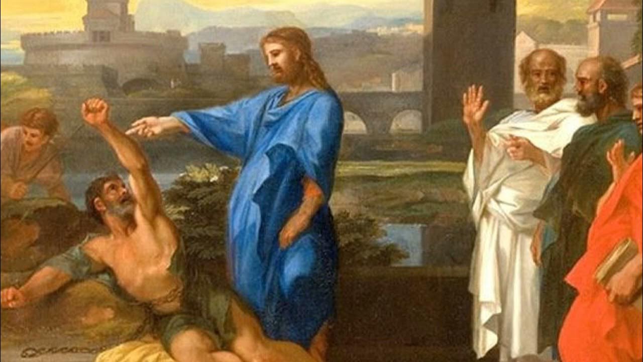 Бесноватый царевич слушать. Иисус и бесноватый. исцеление бесноватого. иисус исцеляет немого. исцеление немого бесноватого.