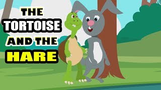 Moral Story For Kids in English | The Tortoise And The Hare | Animal &amp; Jungle Story