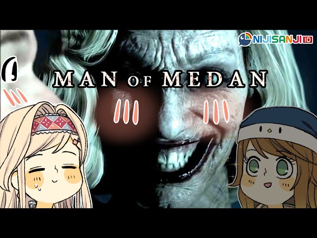 【Man of Medan】Please Keep Me Safe, Cia Senpai!【NIJISANJI ID | Amicia Michella】のサムネイル