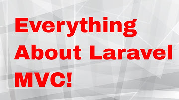 Laravel tutorial - 4 - Laravel MVC Folder Structure - model view controller in laravel