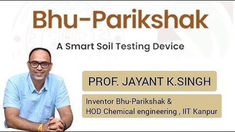 Bhu-Parikshak launch messages @AgroNxt @IIT Kanpur