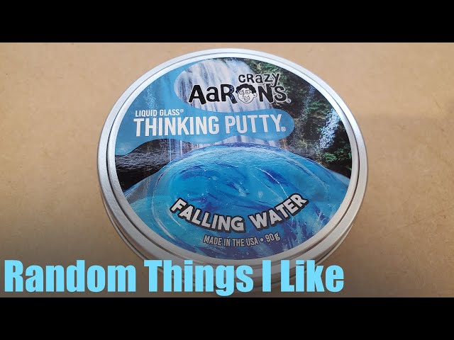 Crazy Aaron's Thinking Putty - Liquid Glass - Falling Water 