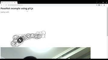 PoseNet example using p5 js   Google Chrome 2021 10 21 01 31 35