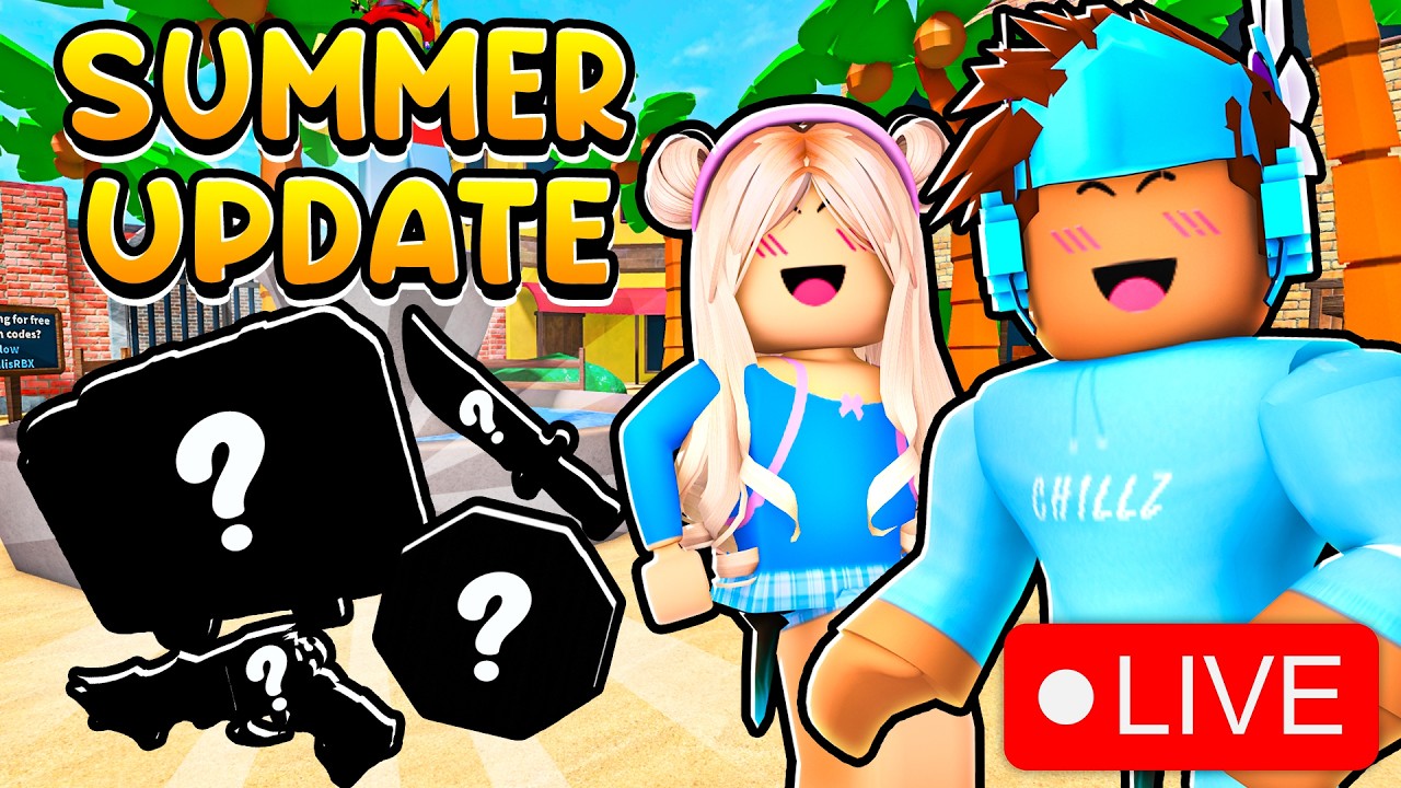 MM2 SUMMER UPDATE With My GIRLFRIEND - YouTube