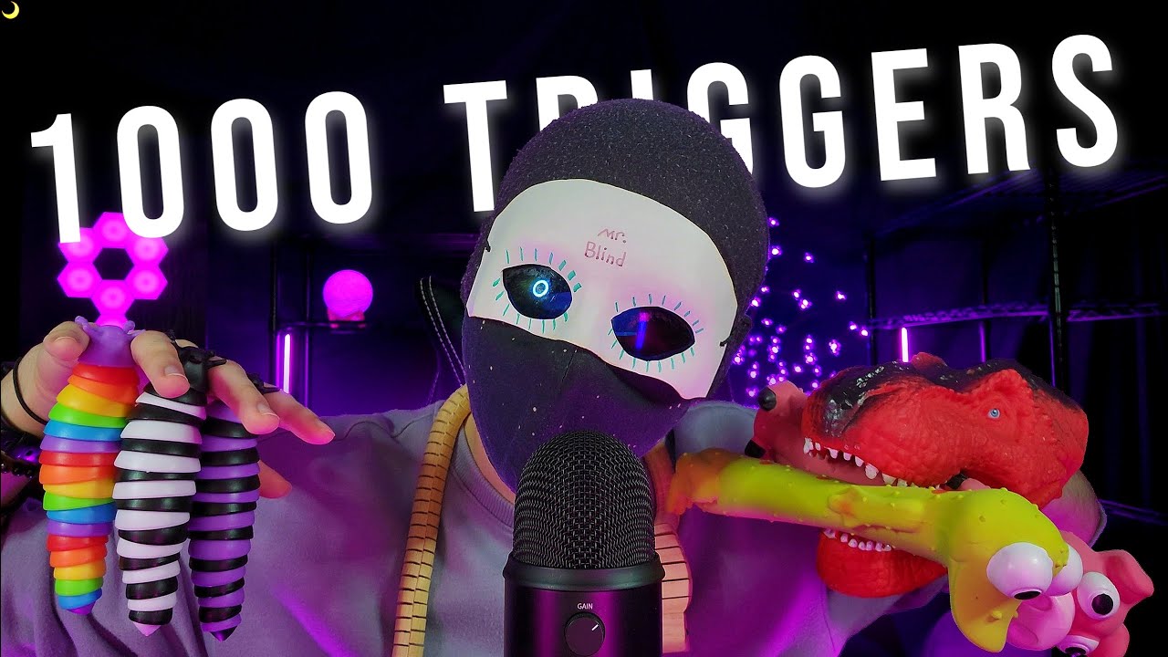 ASMR Over 1000 Triggers For Soothing Sleep Tonight