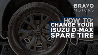How to Change Your Isuzu D-Max Spare Tire - The Vehicle Guide Ep.7